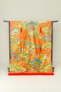 24.朱/金 祝扇菱 友禅